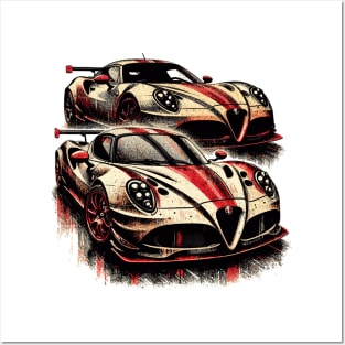 Alfa Romeo 4C Posters and Art